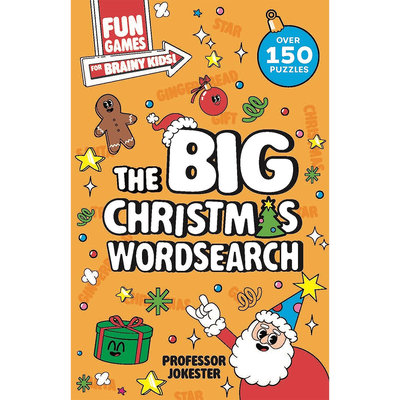 Fun Games for Brainy Kids: The Big Christmas Wordsearch image number 1