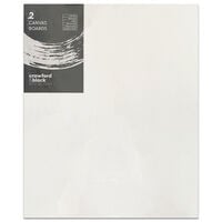 Crawford & Black Canvas Boards 16 x 20 inches: Pack of 2