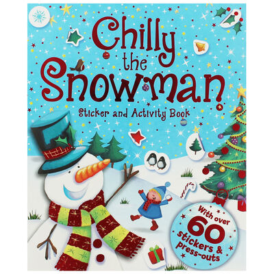 Chilly The Snowman Sticker And Activity Book image number 1