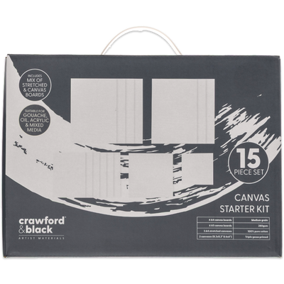 Crawford & Black Canvas Starter Kit: 15 Piece Set image number 1