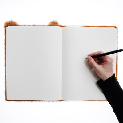 Dream Pop Capybara Large Fluffy Notepad image number 3