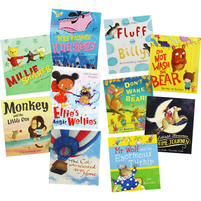 Mr Wolf and Friends: 10 Kids Picture Books Bundle image number 1