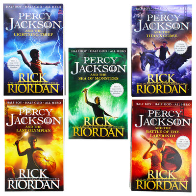 Percy Jackson: 5 Book Collection image number 2