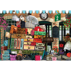 Luggage at the Station 500 Piece Jigsaw Puzzle image number 2