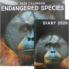 Endangered Species 2020 Calendar and Diary Set image number 1