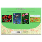 Wild Flowers Card Wallet Set: Pack of 20 image number 3