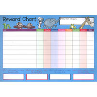 A4 Reward Charts and Sticker Set - Pack Of 4