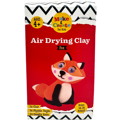 Air Drying Clay: Fox Kit image number 1