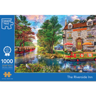 The Riverside Inn 1000 Piece Jigsaw Puzzle image number 1