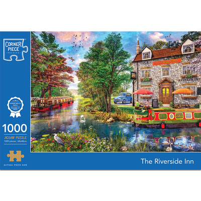 The Riverside Inn 1000 Piece Jigsaw Puzzle image number 1