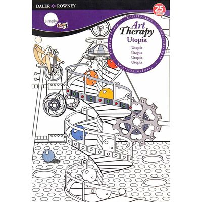 A5 Art Therapy Colouring 3 Book Bundle image number 3