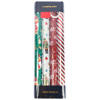 Kids Christmas Wrapping Paper: Pack of 4