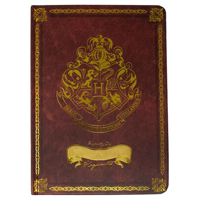 Harry Potter Hogwarts Crest A5 Notebook image number 1