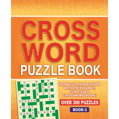 Cross Word Puzzle Book: Book 3 image number 1