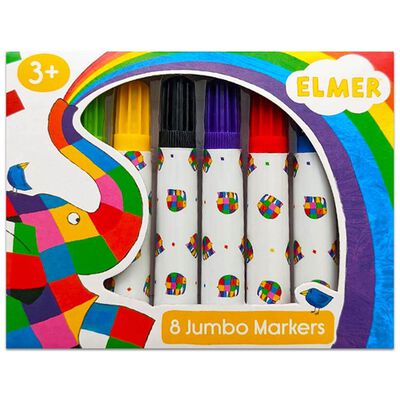 Elmer Jumbo Markers: Pack of 8 image number 1