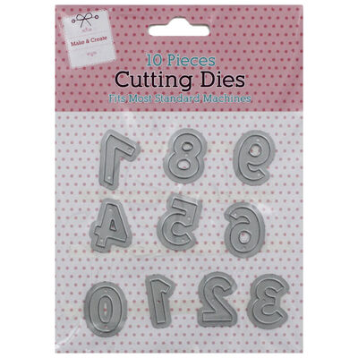 Number Metal Cutting Die Set image number 1