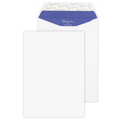 C5 White Wove Envelopes: Pack of 50 image number 1