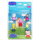 Peppa Pig Toppeez Pencil Toppers: Pack of 5 image number 1