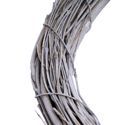 White Rattan Wreath image number 2