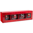 Santa & The Nutcracker Drinking Glasses: Set of 4 image number 1