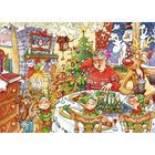 Wasgij Christmas Puzzle 13 Turkey’s Delight! 500 Piece Jigsaw Puzzle image number 2
