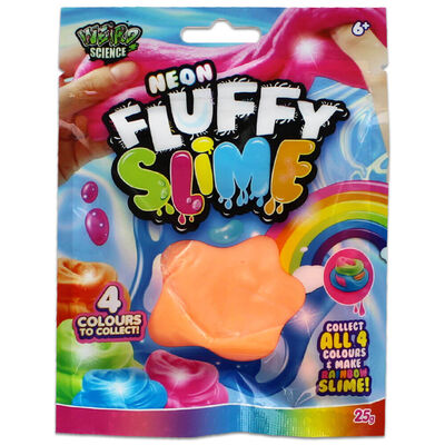 Neon Fluffy Slime: Assorted image number 2