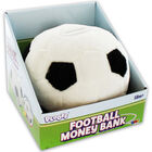Football Plush Piggy Bank image number 1
