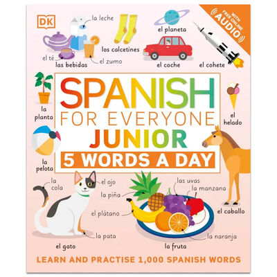 Spanish for Everyone Junior 5 Words a Day image number 1