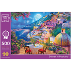 Dinner on Positano 500 Piece Jigsaw Puzzle image number 1