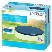 Intex Round Easy Set Pool Cover: 10ft