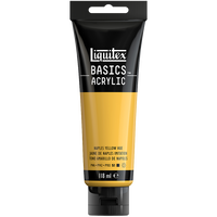 Liquitex Basics Acrylic Naples Yellow Hue: 118ml