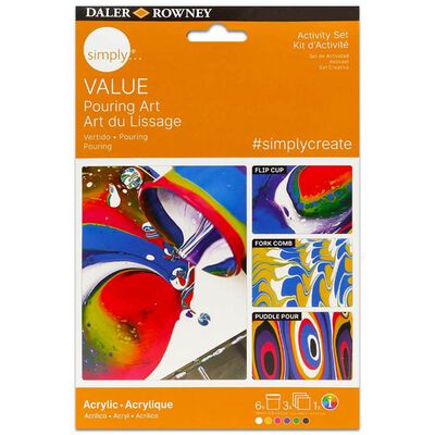 Daler Rowney Simply Value Pouring Art Set image number 1