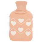 Hot Water Bottle: Pink hearts image number 1