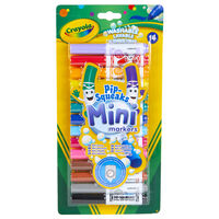 Crayola Pip Squeaks Mini Markers: Pack of 14