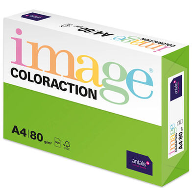 A4 Deep Green Java Image Coloraction Copy Paper: 500 Sheets image number 1