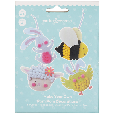 Make Your Own Easter Pom Pom Characters image number 1
