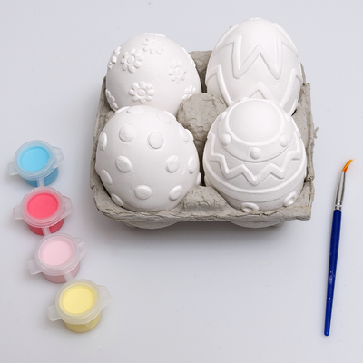 Paint Your Own Plaster Easter Eggs Kit image number 4