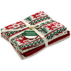 Christmas Print Fat Quarters: Pack of 5 image number 1