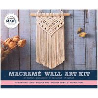 Simply Make: Macrame Wall Art Kit