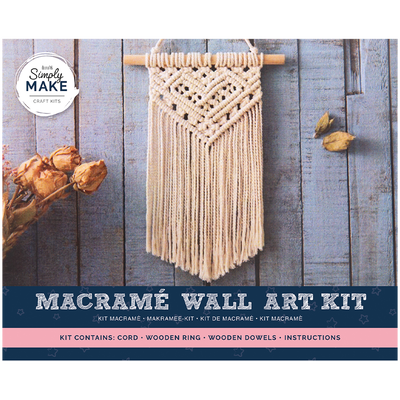 Simply Make: Macrame Wall Art Kit image number 1