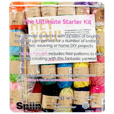 Spiin Premium Yarn Value Set: Pack of 24 image number 3