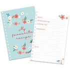 Floral Spiral Recipe Notebook image number 2