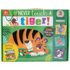 Never Touch a Tiger! Jigsaw Puzzle and Book Set image number 1