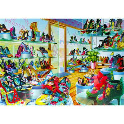 Shoe Shop 1000 Piece Jigsaw Puzzle image number 2