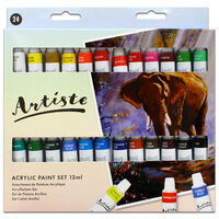 Artiste Acrylic Paint Set: Pack of 24