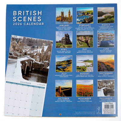 British Scenes 2026 Calendar & Diary Set image number 4