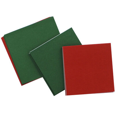 Create Your Own Green and Red Greeting Cards: 4x4 Inches image number 2