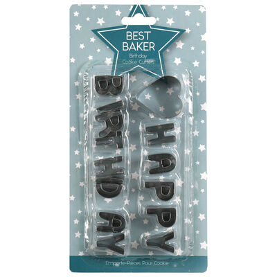 Happy Birthday Cookie Cutters image number 1