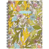 A5 Wiro Multi-Colour Forest Flowers Notebook