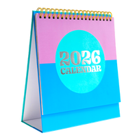 2026 Mono Month to View Desk Calendar